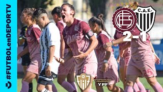 Lanús 21 Estudiantes BA  Resumen y goles  Fecha 6  Campeonato Femenino YPF [upl. by Rraval961]