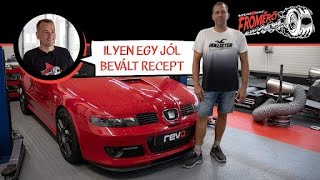 Ilyen egy jól bevált recept Seat Leon Cupra R  Erőmérő [upl. by Cadel]