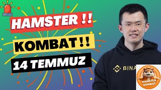 HAMSTER KOMBAT GÃœNLÃœK KOMBO VE ÅžÄ°FRE  ðŸ”¥ HAMSTER KOMBAT 1 DOLAR OLUR MU  ðŸ¤‘ [upl. by Aianat99]