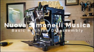 Nuova Simonelli Musica Basic Disassembly [upl. by Arimas]