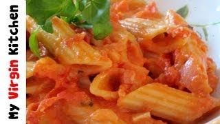 VODKA PASTA RECIPE  PENNE ALLA VODKA [upl. by Htepsle]