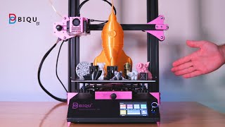 BIQU B1  3D Printer  Unbox amp Setup [upl. by Omora]