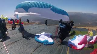 Parapente Despegues con ventarron [upl. by Lamiv]