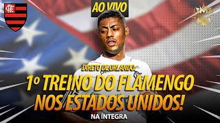 AO VIVO PRIMEIRO TREINO DO FLAMENGO NOS ESTADOS UNIDOS DIRETO DO CT DO ORLANDO CITY HD [upl. by Kitchen]