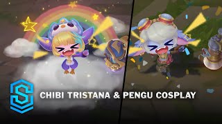 Chibi Tristana amp Chibi Pengu Cosplay Tristana  Teamfight Tactics [upl. by Yroggerg]