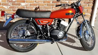 1972 Yamaha R5 350 Restoration Part 1 [upl. by Loggins]