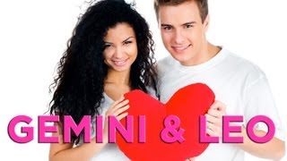 Are Gemini amp Leo Compatible  Zodiac Love Guide [upl. by Ahsatal]