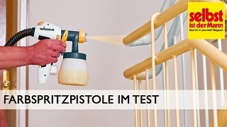 Farbspritzpistole im Test [upl. by Hceicjow230]