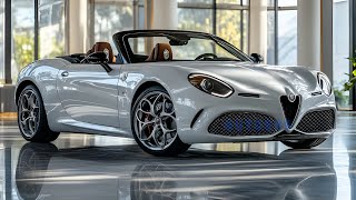 2025 Alfa Romeo Spider  The Perfect Blend of Design and Technology [upl. by Lowell]