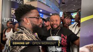 Gervonta Davis vs Frank Martin  Live Public Media Workout TankMartin DavisMartin [upl. by Anoel]