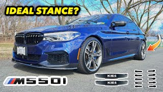 G30 M550i BMW WHEEL SPACERS  KIES MOTORSPORTS [upl. by Watters]