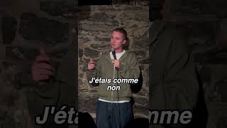 La monogamie 😂 standup joke humour montreal standupcomedy montréal sketch quebec shorts [upl. by Padriac]