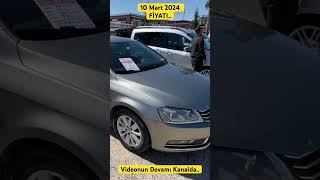 Volkswagen Passat B7 Adana Oto Pazarı 10 Mart 2024 Otomobil Fiyatları otopazarı ikinciel [upl. by Kunz]