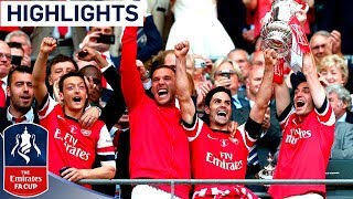 Arsenal vs Hull City  FA Cup Final 2014  Goals amp Highlights [upl. by Saval]