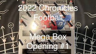 2022 Chronicles Football Mega Box Opening 1 [upl. by Lipman]