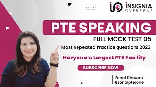 PTE SPEAKING FULL MOCK TEST I PTE SPEAKING TEST I PTE EXAM PREPARATION insigniaoverseas pteexam [upl. by Haizek]