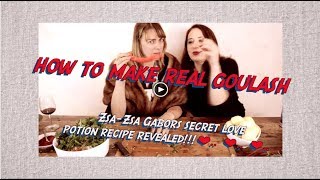 Hungarian Goulash How to Tutorial inspired by ZsaZsa Gabors secret recipe [upl. by Nihsfa]