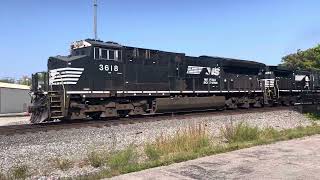 NS 44R clears Muncie [upl. by Ueihtam]