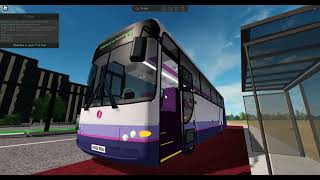 UpdateRoblox Canterbury and district bus simulator Route X99 [upl. by Boleslaw445]