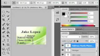 HOW TO MAKE CALLING CARD STEP BY STEP TAGALOG VERSION [upl. by Aiyram]