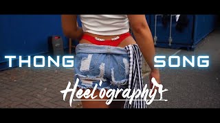 THONG SONG  Heelography  Beyoncé Sunley Choreography [upl. by Arateehc]