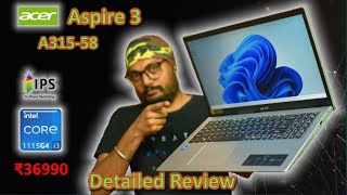 Acer Aspire 3 a315510p  i3 13th generation laptop  unboxing amp review Bangla [upl. by Talmud]