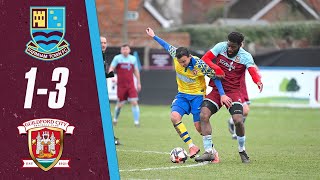 Farnham Fall To Home Defeat  Farnham Town vs Guildford City  Full Match Highlights [upl. by Ecirahc73]