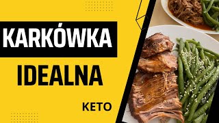 Idealna KARKÓWKA KETO obiad Szarpana wieprzowina [upl. by Nosnevets]