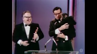 John Chambers Receives an Honorary Award  41st Oscars 1969 [upl. by Akihsat]