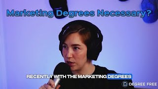 Marketing Jobs Dont Require a Degree [upl. by Eppillihp608]