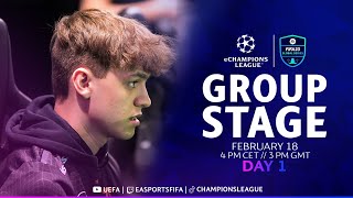 FIFA 23  eChampions League  Group Stage  Day 1 [upl. by Antoni593]