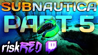 Say HELLO to the SLIMP MOTH  SUBNAUTICA PART 5 [upl. by Nnylesor]