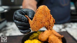 The Secret to the Perfect Fried Chicken Wings [upl. by Eisle]