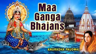 Maa Ganga Bhajans I ANURADHA PAUDWAL I Full Audio Songs Juke Box [upl. by Lahcsap]