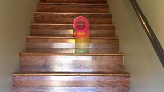 Giant Slinky Going down stairs [upl. by Mattah707]