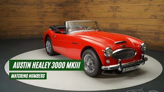 Austin Healey 3000 MK3  Bodyoff restored  Matching Numbers  1966 VIDEO wwwERclassicscom [upl. by Beller]