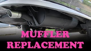 Exhaust Muffler Repair amp Replacement [upl. by Aziaf417]