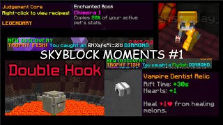 SO MUCH RNG Hypixel Skyblock moments 1 [upl. by Analat]