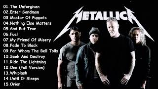 The Top 15 Metallica Songs Of All Time [upl. by Trutko]