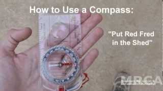 Compass 101  How to Use a Baseplate Compass [upl. by Adnerol]