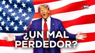 ELECCIONES EU 2024 ¿TRUMP RESPETARÁ los RESULTADOS en caso de PERDER [upl. by Anelrahc]