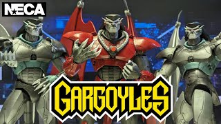 NECA Gargoyles Armored Xanatos Unboxing amp Review of the 90s Disney Cartoon Villain Action Figure [upl. by Iaras921]