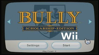 Bully Scholarship Edition Wii  Wii Gameplay 1080p [upl. by Garlinda]