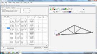 Freelem  Galeries  Calcul dune ferme latine bois suivant Eurocode 5 [upl. by Brigid]