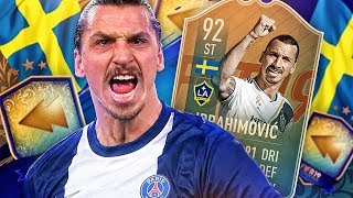 WE FINALLY GOT HIM 92 FLASHBACK ZLATAN IBRAHIMOVIC FIFA 19 Ultimate Team [upl. by Hymen]