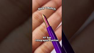 NY Bae Holographic Gel Eyeliner  Pink Chrome 02 Asmr unboxing [upl. by Raffo]