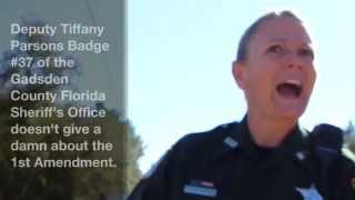 Gadsden County Sheriffs Deputy Tiffany Parsons Doesnt Give A Damn [upl. by Sitsuj]