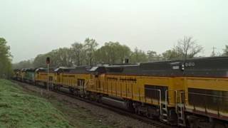 A Must See  A 35 SD402 Locomotive Power Move [upl. by Bedell479]