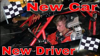 Watch As Bryson Learns To Drive His Dirt Late Model At The Toccoa Speedway [upl. by Alemaj595]