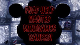 All FNAF Help Wanted Minigames RANKED from WORST to BEST [upl. by Acilgna]